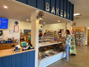 Bakery inside the farm store